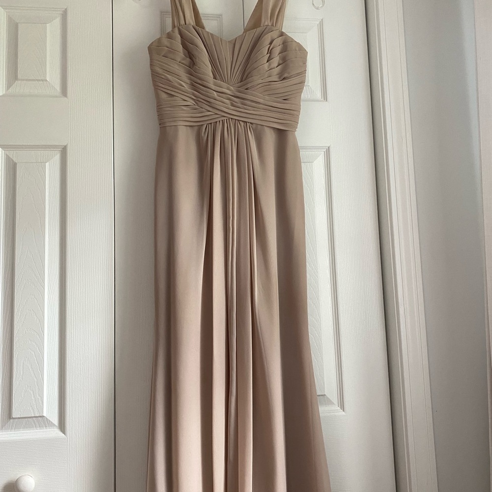 David's Bridal Cream Wedding Dress